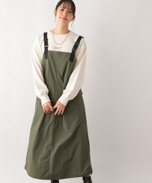 アプワイザーリッシェ❤️ミリタリージャンスカ　カーキ　M Apuweiser-riche（アプワイザーリッシェ）の「ミリタリージャンスカ