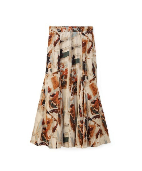 marjour(マージュール)の「ART PRINT SKIRT(スカート・レディース・ブルー/ベージュ・M)」の22枚目の写真
