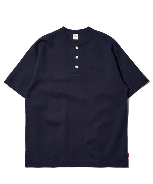 Healthknit】Max Weight Jersey Henleyneck S/S / マックス