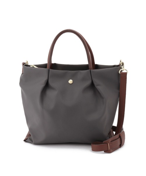 Legato Largo(レガートラルゴ)の「【一部店舗限定】【Legato Largo/レガートラルゴ】肩楽ショルダーバッグ(ショルダーバッグ・レディース・グレー/ネイビー/ブラウン系その他3・FREE)」の6枚目の写真