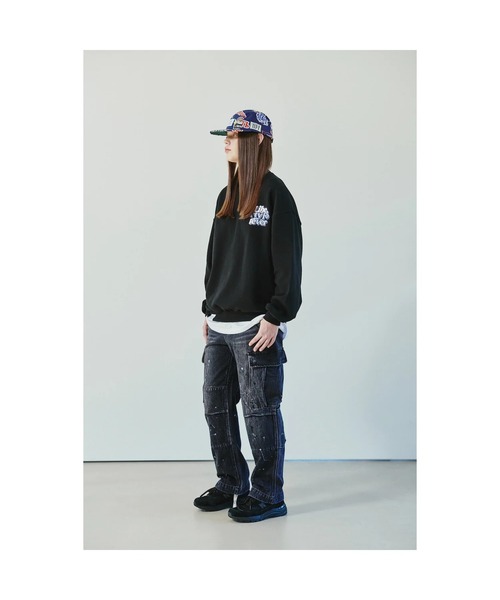 LIBERE(リベーレ)の「STICKER PACK CAMP CAP(キャップ・メンズ・ネイビー・FREE)」の7枚目の写真