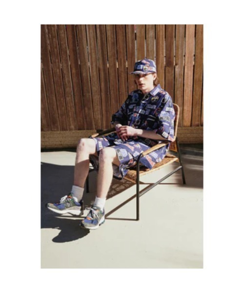 LIBERE(リベーレ)の「STICKER PACK CAMP CAP(キャップ・メンズ・ネイビー・FREE)」の5枚目の写真