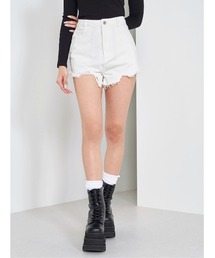 ダーリッチ デニムショートパンツ ダーリッチ Darich ハイウエストデニムショートパンツ