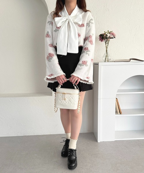 apres jour（アプレジュール）の「ピコレースボウタイ付け襟【ZOZOTOWN限定アイテム】（付け襟・レディース・オフホワイト/ホワイト系その他・ﾌﾘ-）」の7枚目の写真