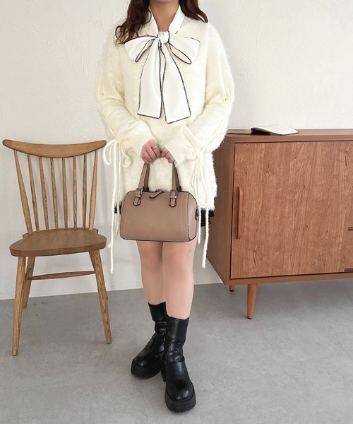 apres jour（アプレジュール）の「ピコレースボウタイ付け襟【ZOZOTOWN限定アイテム】（付け襟・レディース・オフホワイト/ホワイト系その他・ﾌﾘ-）」の22枚目の写真