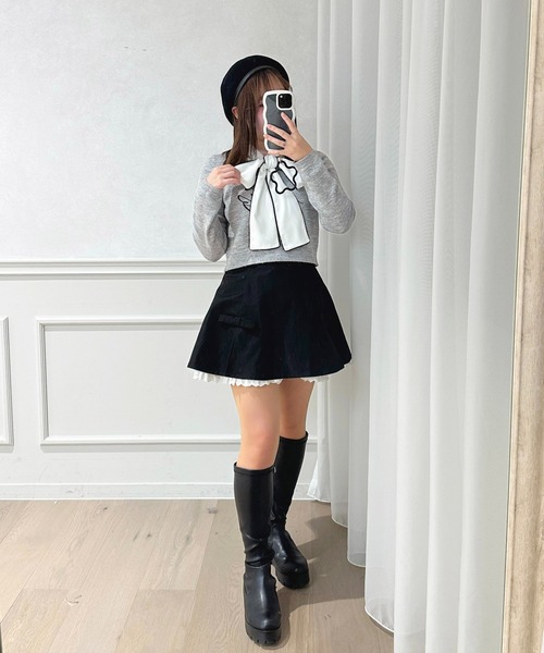 apres jour（アプレジュール）の「ピコレースボウタイ付け襟【ZOZOTOWN限定アイテム】（付け襟・レディース・オフホワイト/ホワイト系その他・ﾌﾘ-）」の10枚目の写真