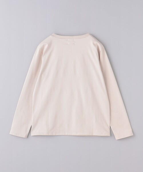 mucci（ムッチ）の「【別注】＜mucci＞LOGO ロングスリーブ Ｔシャツ（Tシャツ/カットソー・レディース・ブラック/ベージュ・0）」の10枚目の写真