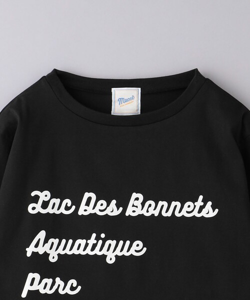 mucci（ムッチ）の「【別注】＜mucci＞LOGO ロングスリーブ Ｔシャツ（Tシャツ/カットソー・レディース・ブラック/ベージュ・0）」の19枚目の写真