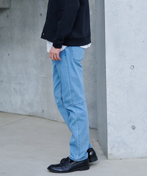 Arnold Palmer（アーノルドパーマー）の「ストレッチ デニム イージーパンツ（デニムパンツ・メンズ・ダークブルー/ライトブルー/ブラック・LL/L/M）」の10枚目の写真