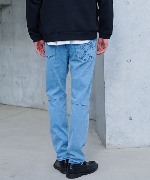 Arnold Palmer（アーノルドパーマー）の「ストレッチ デニム イージーパンツ（デニムパンツ・メンズ・ダークブルー/ライトブルー/ブラック・LL/L/M）」の11枚目の写真