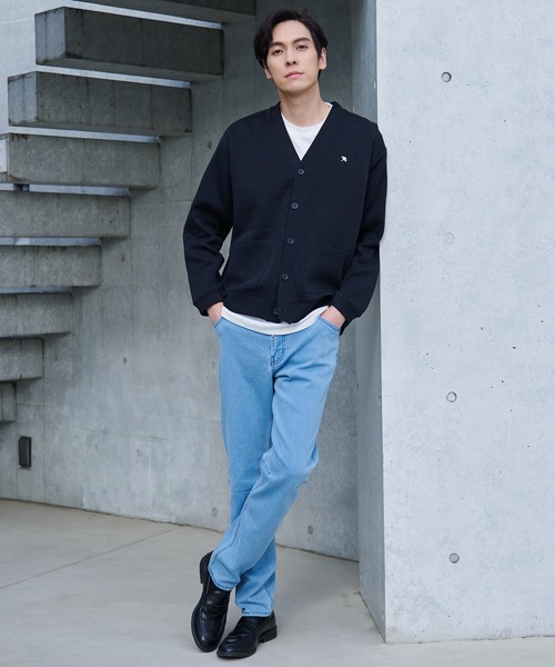 Arnold Palmer（アーノルドパーマー）の「ストレッチ デニム イージーパンツ（デニムパンツ・メンズ・ダークブルー/ライトブルー/ブラック・LL/L/M）」の12枚目の写真