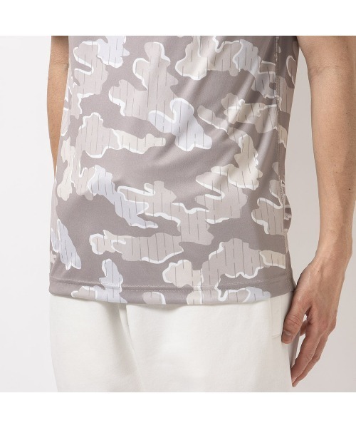 Reebok（リーボック）の「トレイン モーション カモ テック Tシャツ / TRAIN MOTION CAMO TECHTEE（Tシャツ/カットソー・メンズ・ブラック×ブルー/ブラック/アッシュ・LARGE/MEDIUM/SMALL/XX-LARGE/X-LARGE）」の16枚目の写真