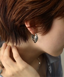 【ORLEAN】ツイストラインフープピアス