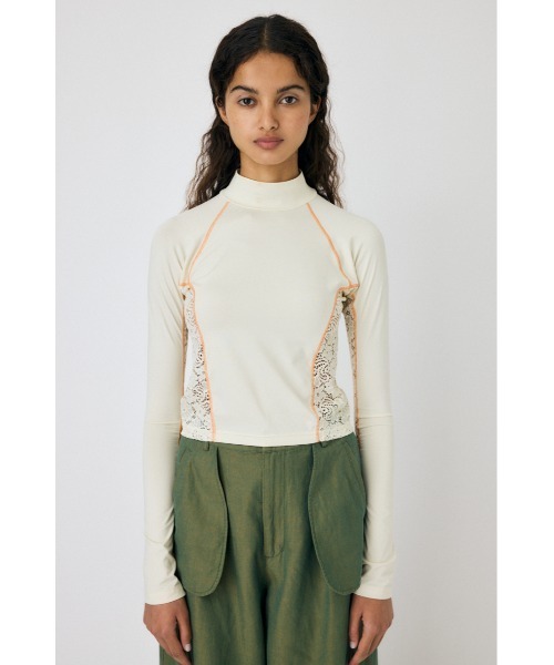 TM LACE SWITCH RAYS LS トップス（Tシャツ/カットソー）｜MOUSSY（マウジー）