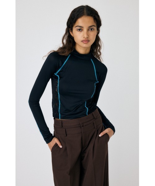 TM LACE SWITCH RAYS LS トップス（Tシャツ/カットソー）｜MOUSSY（マウジー）