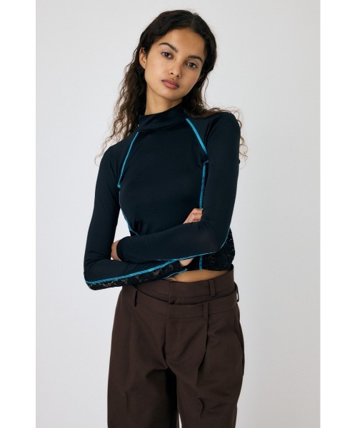 TM LACE SWITCH RAYS LS トップス（Tシャツ/カットソー）｜MOUSSY（マウジー）