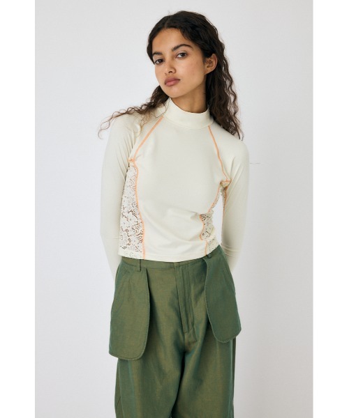 TM LACE SWITCH RAYS LS トップス（Tシャツ/カットソー