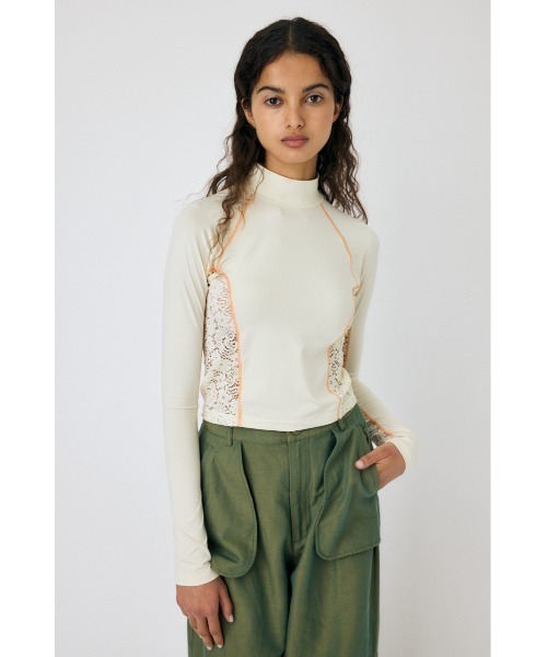 TM LACE SWITCH RAYS LS トップス（Tシャツ/カットソー）｜MOUSSY（マウジー）
