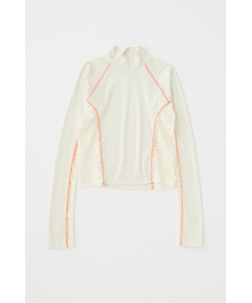 MOUSSY（マウジー）の「TM LACE SWITCH RAYS LS トップス（T