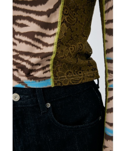 TM LACE SWITCH RAYS LS トップス（Tシャツ/カットソー）｜MOUSSY（マウジー）