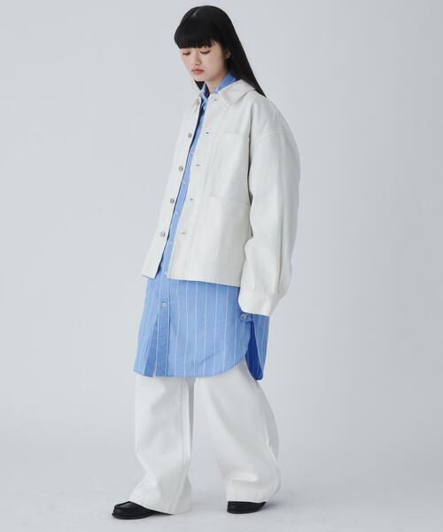 セール】WEGO/デニムカバーオール（デニムジャケット）｜THE