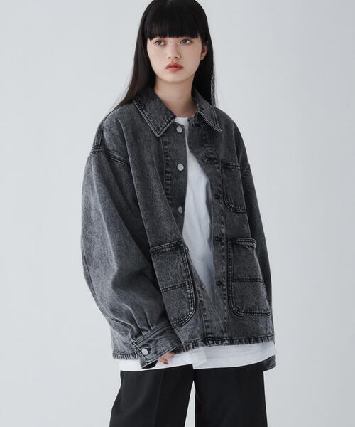 セール】WEGO/デニムカバーオール（デニムジャケット）｜THE