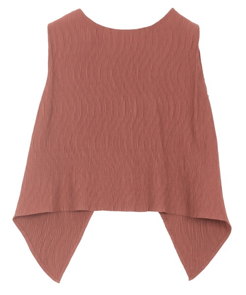 KOBE LETTUCE（コウベレタス）の「[ 田中亜希子さんコラボ ]　ワッシャーバックディテールトップス（その他トップス・レディース・ホワイト/レッド系/ターコイズブルー/ブラック・M/PM）」の18枚目の写真