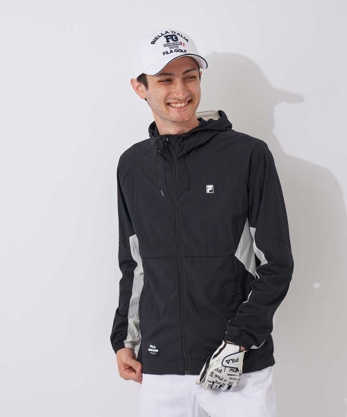FILA - FILA GOLF(フィラ ゴルフ) ストレッチ 撥水ブルゾン サイズ:  M セール】【FILA GOLF/フィラゴルフ】ストレッチ撥水ブルゾン