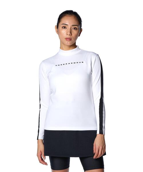 【セール】UAアーマーニット ロングスリーブ モックネック シャツ（ゴルフ/レディース）（ポロシャツ）｜UNDER ARMOUR（アンダーアーマー）