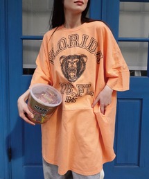 ピグメントBEARオーバーサイズTシャツ