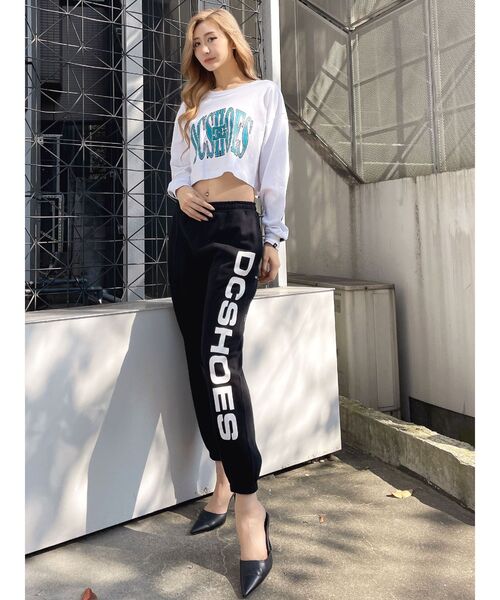 DC（ディーシー）の「GYDA×DC BACKLINEショートロンT（Tシャツ/カットソー・レディース・オフホワイト/ブラック・FREE）」の6枚目の写真