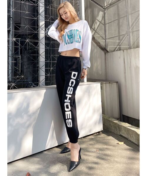 DC（ディーシー）の「GYDA×DC BACKLINEショートロンT（Tシャツ/カットソー・レディース・オフホワイト/ブラック・FREE）」の7枚目の写真