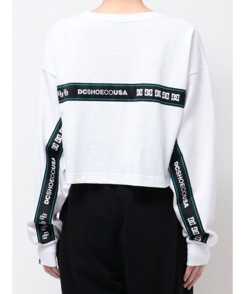 DC（ディーシー）の「GYDA×DC BACKLINEショートロンT（Tシャツ/カットソー・レディース・オフホワイト/ブラック・FREE）」の17枚目の写真