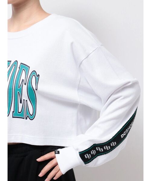 DC（ディーシー）の「GYDA×DC BACKLINEショートロンT（Tシャツ/カットソー・レディース・オフホワイト/ブラック・FREE）」の19枚目の写真