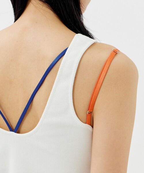 【セール】＜手洗い可能＞＜吸放湿性＞＜調節可能＞キャミレイヤードカップインタンクトップ（タンクトップ）｜CITY TOKYO（シティトウキョウ）