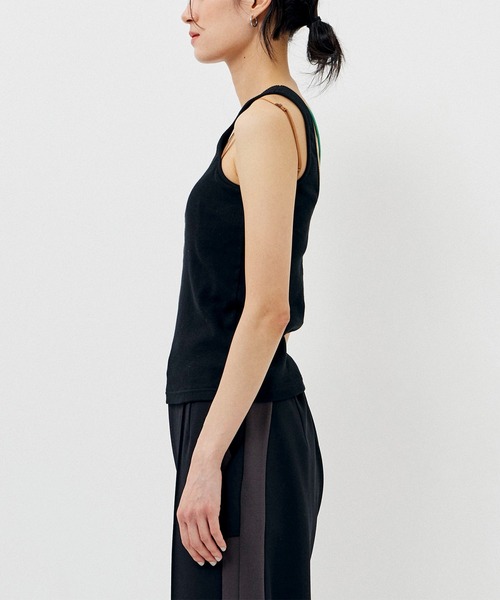 【セール】＜手洗い可能＞＜吸放湿性＞＜調節可能＞キャミレイヤードカップインタンクトップ（タンクトップ）｜CITY TOKYO（シティトウキョウ）