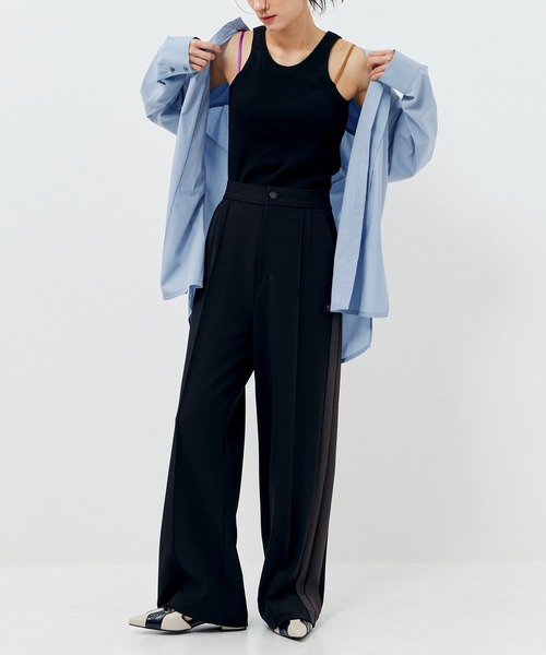 【セール】＜手洗い可能＞＜吸放湿性＞＜調節可能＞キャミレイヤードカップインタンクトップ（タンクトップ）｜CITY TOKYO（シティトウキョウ）