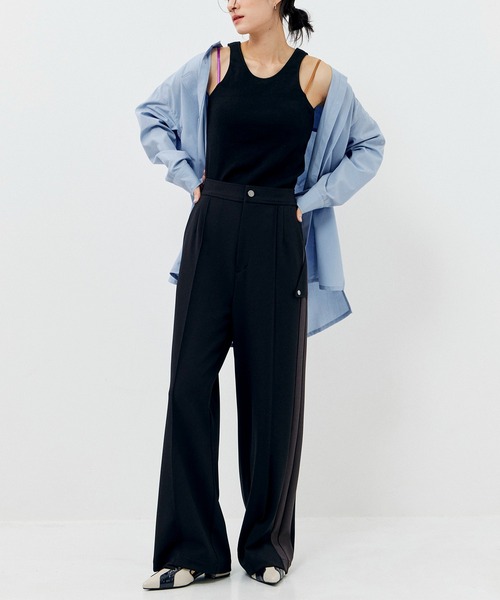 【セール】＜手洗い可能＞＜吸放湿性＞＜調節可能＞キャミレイヤードカップインタンクトップ（タンクトップ）｜CITY TOKYO（シティトウキョウ）