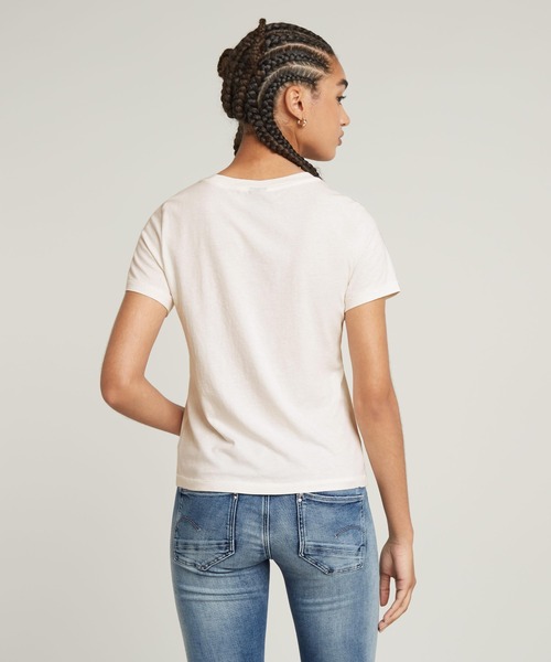 送料込★G-Star★Abstract Water 半袖Tシャツ G-STAR RAW（ジースターロゥ）の「ABSTRACT WATER COLOR PRINT