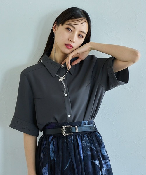 HARE（ハレ）の「レーザーカットシャツ(HARE)（シャツ/ブラウス