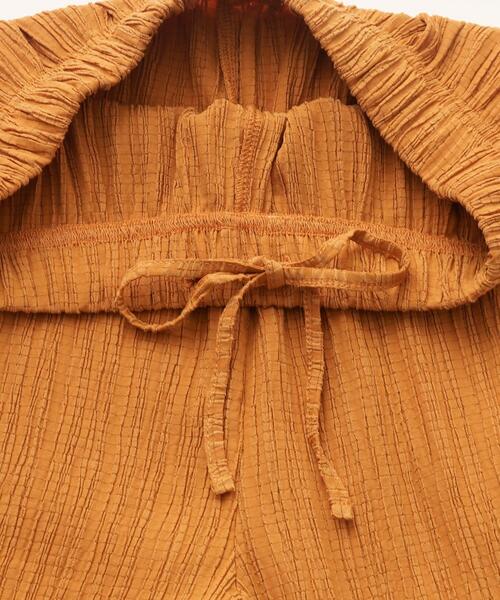 SHOO・LA・RUE（シューラルー）の「◆【ゆるリラックス】大人のラフコーデに ジャカードストレートイージーパンツ（その他パンツ・レディース・グリーン系/ライトイエロー系/オレンジ/ブラック/ライトグレー・02/03/04）」の15枚目の写真