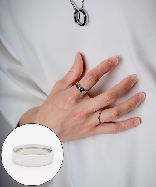 improves（インプローブス）の「スリムリング（リング・メンズ・シルバー系1/シルバー/シルバー系/シルバー系5/シルバー系3・19/17/21/23）」の3枚目の写真