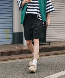 MR.OLIVE | MR.OLIVE/ミスターオリーブ STRETCH WASHABLE NYLON / ONE TACK SHORTS ナイロンショーツ(その他パンツ)