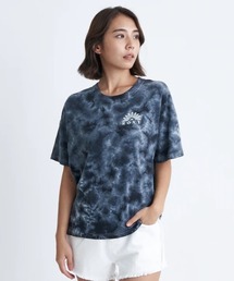 PAPER MOON/ロキシー総柄半袖バックプリントTシャツ