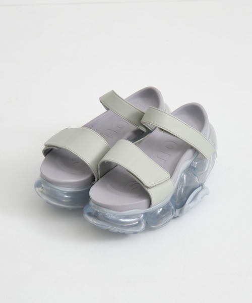 groundsMOOPIE LEATHER SANDAL レザー 厚底 サンダル grounds(グラウンズ)の通販 - Seltie セルティ