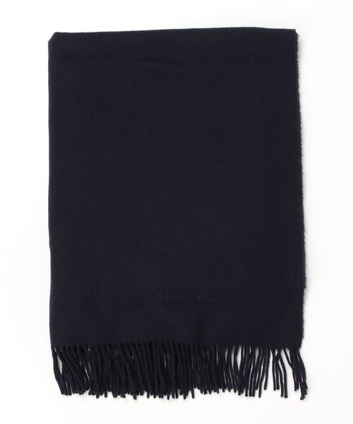 ディオール、黒 ストール・ショール