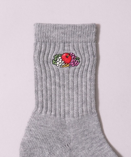 FRUIT OF THE LOOM(フルーツオブザルーム)の「(GA)【FRUIT OF THE LOOM】【3足セット】ブランドロゴマーク クォーターソックス(ソックス/靴下・メンズ・その他・25-27CM/23-25cm)」の4枚目の写真