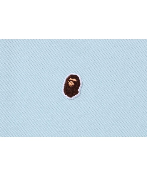 A BATHING APE(アベイシングエイプ)の「APE HEAD ONE POINT GRADATION RELAXED FIT POLO M(ポロシャツ・メンズ・オレンジ/ブルー・LARGE/X-LARGE/MEDIUM/XX-LARGE)」の7枚目の写真