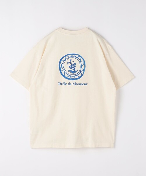 Drole De Monsieur(ドロール ド ムッシュ)の「<DROLE DE MONSIEUR> ART DE LA TABLE Tシャツ(Tシャツ/カットソー・メンズ・オフホワイト・L/M)」の3枚目の写真