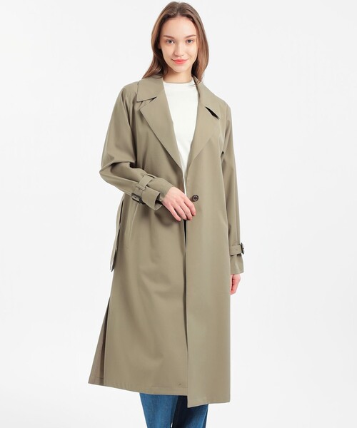 マッキントッシュ　カーキトレンチコート BEAMS F（ビームスF）【別注】MACKINTOSH / DUNKELD TRENCH